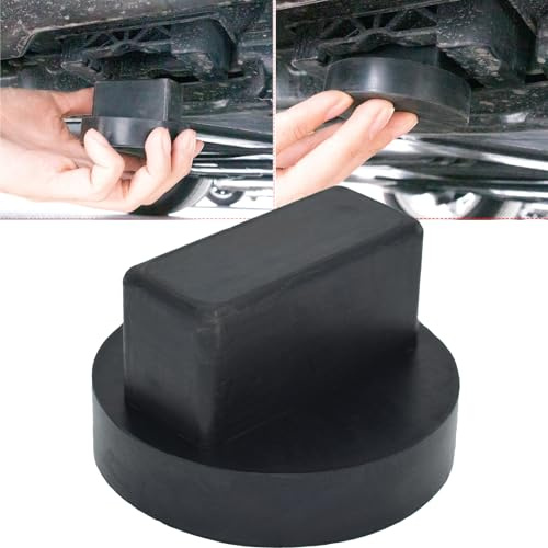 CHJIEJIE 2 Ton Rubber Jack Pad Frame Stand Adaptor For Mercedes Benz A B C E R S Class CLA CLC CLK GL GLA G GLE GLC M SL SLK SLR, Black, 1PC