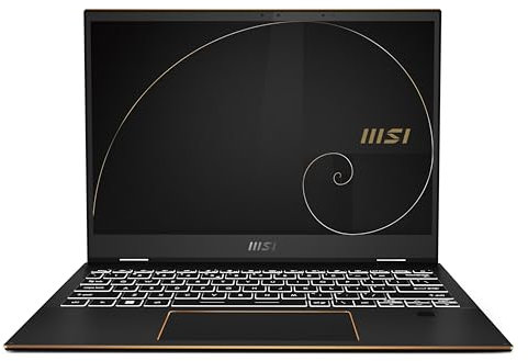 MSI Summit E13FlipEvo A12MT-025IT Portátil 13,4 pulgadas 2 en 1 FHD 120Hz 100% sRGB Touch, Intel I7-1280P, Intel Iris Xe, 1TB SSD M.2 PCIe 4.0, 16GB LPDDR5, WiFi 6E, Win 11 Pro [diseño y garantía