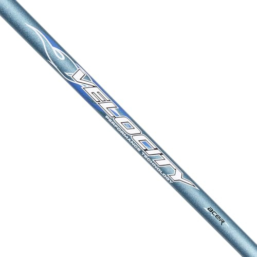 Acer Velocity Light Blue .335” Graphite Golf Club Shafts, Driver/Fairway Wood Shaft in Ladies/Senior Combination Flex for Women and Senior Men