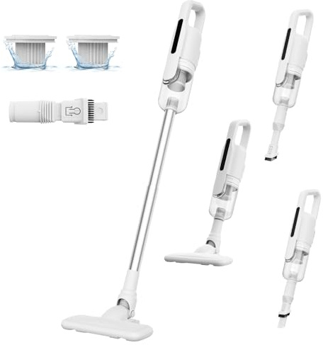 Suirviz U5PRO Aspiradora sin Cable 28000Pa, Escoba Aspiradora Ligera