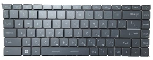 Tastiera di Ricambio retroilluminata per Notebook per MSI Creator 15 A10SDT A10SE A10SET A10SEV A10SF A10SFS A10SFT A10SGS MS-16V2 Italia IT Grigio Senza Cornice