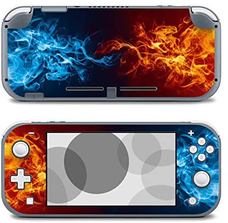 Finest Folia Film de protection Skin compatible avec Nintendo Switch Lite Console de jeux Autocollant Protection contre les rayures Design Sticker Housse de protection pour console de jeux autocollant