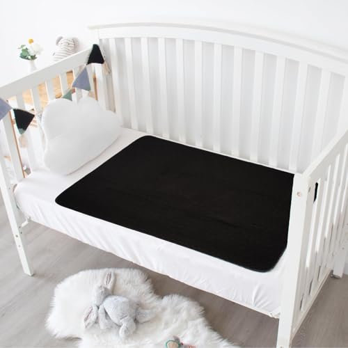 HUNAIGEE Inkontinenz Stuhlauflage Waschbar wasserdichte Bett Inkontinenzunterlage Absorbierende Inkontinenzmatte Wiederverwendbare Stuhlunterlage Inkontinenzunterlage waschbar 4 Schichten 89x152cm