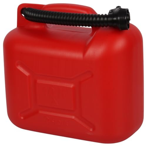 Jolie Max 10L Plastic Fuel Tank Can – Durable Gas Tank, Jerry Can for Petrol, Diesel, Oil Storage – Includes Handle and Flexible Pouring Spout for Easy Use (UN 3H1 / Y0,9/150 / ** /RO/ 140-24/IPROCH