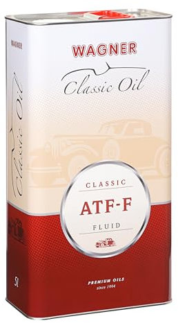 WAGNER Classic ATF-F Automatik-Getriebeöl - Mineralölbasis | Oldtimer ATF Öl Typ F Für Ford, Lincoln, Mercury, Volvo & British Leyland | Hochwertiges Automatikgetriebeöl, Hydrauliköl | 5 Liter