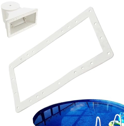 Fenayuu Joint pour skimmer de piscine | Joint étanche pour remplacement | Tampon rectangulaire, outil de face-lait papillon