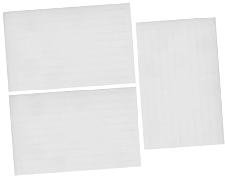 MUCKLILY 3piezas Almohadillas De Espuma Para Joyero Organizador De Pendientes y Anillos Forro Blanco Compacto Para Caja De Joyas Protector De Espuma Para Exhibición y Almacenamiento Pequeño