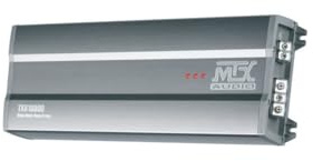 MTX TX81000D Amplificateur 12V Bloc Mono Classe-D 1x1000W RMS en Aluminium