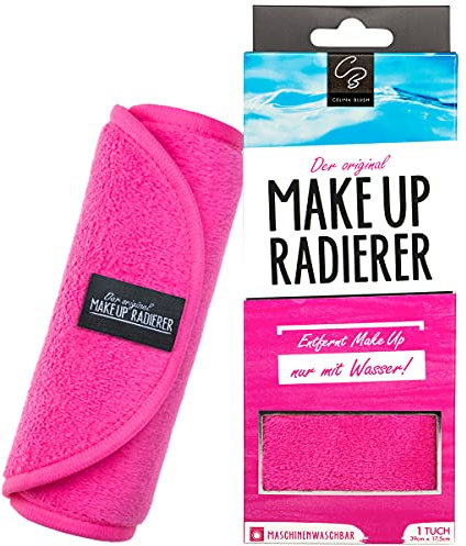 Der original MakeUp Radierer | Microfaser Abschminktuch (Tuch | 1 Stück, Pink)…