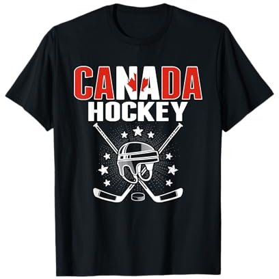 Canada Ice Hockey Fans Jersey - Support Canadian Hockey Team T-Shirt