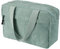 Jiliyote Grande trousse de toilette en velours côtelé pour femme - Trousse de toilette en velours côtelé - Trousse de toilette de voyage pour femme, Vert 2.