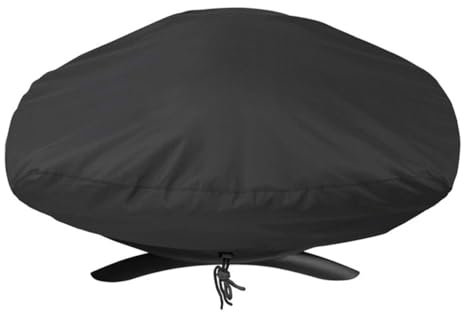 ZONADAH Grillabdeckung, 67 x 44 x 32 cm, tragbare Grillabdeckung, wasserdichte Grill-/Gasgrill-Abdeckung, farbecht und UV-beständig, kompatibel mit der Q200-, Q2000-, Q2200-, Q2400-Serie