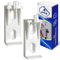 4 Pièces Fixation Radiateur en Aluminium 90 x 32 mm Fabriqué en Plastique Haute Résistance - MONTERAL