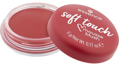 Essence Cosmetics Colorete En Mousse Soft Touch, Resultado Inmediato, Natural, Mate, 5 g