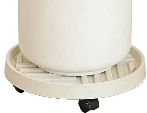 Soporte para Ruedas genérico – Monopatín Resistente para Maceta | para Ruedas – Resistente Ayuda al Transporte de ABS para Balcones, terrazas, Espacios Interiores para Mover D