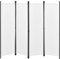 Raumteiler Huesca 4-teilig 200x171cm Paravent Trennwand 4-TLG. Sichtschutz Stellwand Spanische Wand Weiß