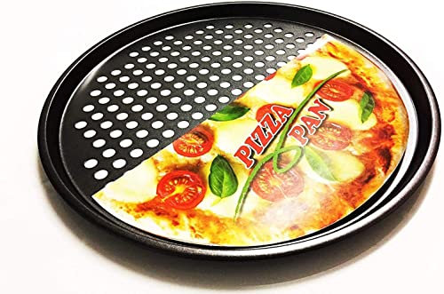 Professional Class Plato de pizza antiadherente para horno de 32,5 cm de diámetro con tecnología Fast Crisp