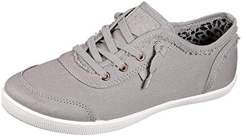Skechers Zapatos Bobs B Cute para Mujer, Gris, 38 EU