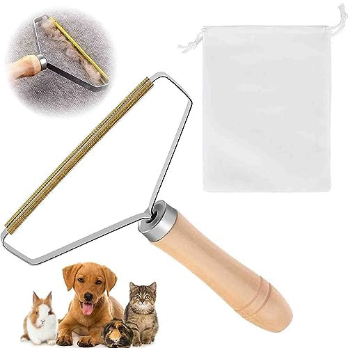 KARELLS Fusselentferner Tierhaare, Fusselrasierer für Kleidung und Teppich, Katzenhaarentferner, Fusselentferner, Tragbarer Fusselrasierer, Tierhaarentferner, für Teppich, Tierhaare, Fussel