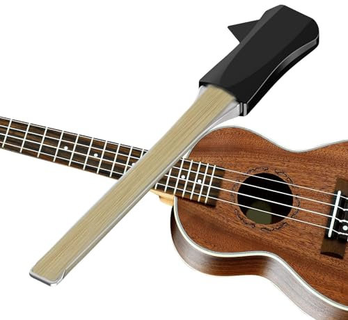 Kasmole Pickaso Gitarrenbogen | Tragbare Gitarrenplektren Gitarrenplektren Doppelseitiger Gitarrenbogen mit integriertem Plektrum - Zupfinstrumente für das Gitarrenspiel