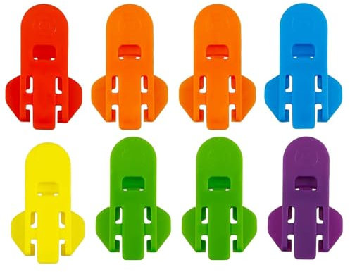 JCUGSBS 8 apriscatole manuali Facili da Usare, per Aprire lattine di Birra e bibite, Strumento per Aprire lattine di bibite gassate, a Prova di perdite, per Pop, Coke, Birra, Soda