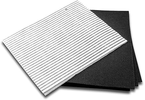 vhbw 2x filtros compatible con Electrolux 60cm campana extractora - 1x filtro carbón activo, 1x filtro antigrasa