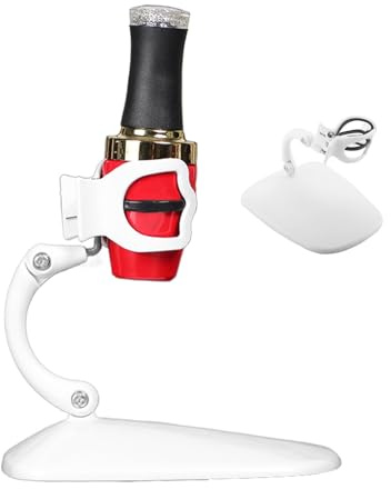 Misaakoeq Soporte Para El Esmalte De Las Uñas,Clip De Fijación Ajustable Para Almacenamiento Y Exhibición - Herramientas Para Uñas | Para Principiantes Mujeres Belleza Chicas Y Manicura En Casa