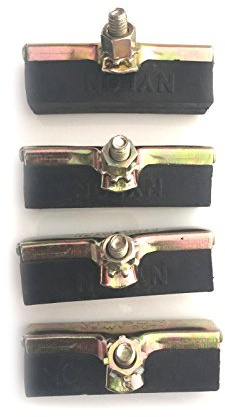 eRadius 4 x Rod Brake Blocks Pads Angle Sided Vintage Raleigh Rodster Bike Bicycle Golden