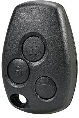3 Buttons Car Key Case For Renault Clio Modus Trafic Kangoo Master Vauxhall Opel Movano Vivaro Nissan Primastar NV300 NV400 Van (No Blade)