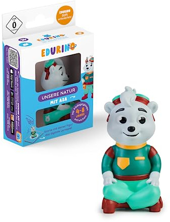 Edurino Figur ASA Unsere Natur ab 4 Jahren inkl. App | Heimische Pflanzen & Tiere | Artenvielfalt | Zusammenhängen in der Natur | Nachhaltigkeit & Umweltschutz (Figur ASA)