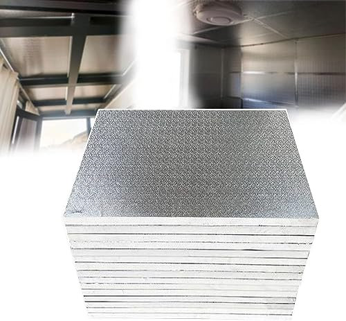 Pannello Isolante in Poliuretano, Isolamento per Pareti Interne Materiali per Facciate in Cotone Ignifugo Isolamento per Pareti del Tetto in Lana Ignifuga, Spessore 10 Mm ( Size : Thickness-20mm )