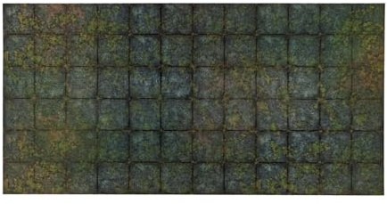 Gummizonen kompatibel mit Warhammer 40 30,5 x 15 cm - 5 Stück, Unterwasser-Platz