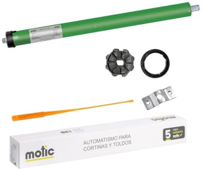Motor para persianas, tubo octogonal de 60 mm para persianas, Motores para motorizar persianas, persiana electrica interior. MOTIC - Mot 50