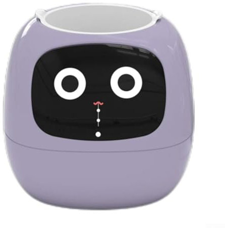 MeevrgR Pot de fleurs intelligent interactif - Compagnon de jardinage autonome - Robot d'entretien des plantes avec capteurs pour l'humidité, la température, la lumière du soleil, arrosage automatique