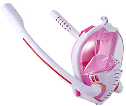 masker Snorkelmask Double Tube Dykmask Vuxna Barn Simmask Dykglasögon Fristående Dykmasker(C,L/XL)