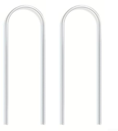 For Indoor U Shaped Acrylic Plant Climbing Trellis Frame for Vines, Hoya, and Ivy, Clear Support Rack for Vertical Plant Growth, 2 Pack