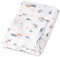 Julius Zöllner Jersey Decke ungefüttert aus 100% Baumwoll-Jersey | Gr. 70x100 cm | Made in Germany | OEKO-TEX® STANDARD 100 | Little Fox