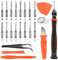VFANDV Feinmechaniker Schraubendreher Set, 28-in-1 Precision Screwdriver Set, Mini Werkzeug Kit mit Torx T2 T4 T5 T6 T8, Triwing Y0.6, -1.5/2.0, usw, für PS5, Switch,Laptop, PC, Brillen, Uhren