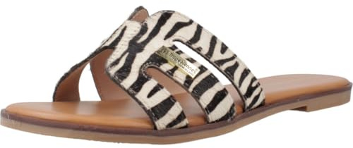 Les Tropéziennes par M. Belarbi Donna Hamigapo Scarpe detente Mule e Zoccolo, Zebra, 39 EU