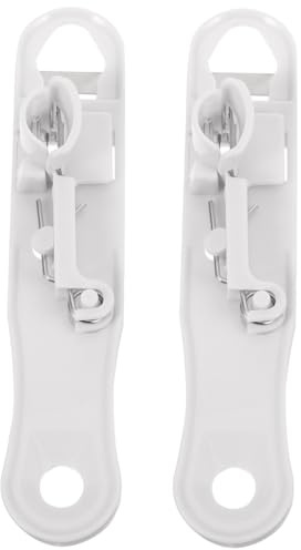 IMUSINICE Coupe-Haricots Verts Ustensile Cuisine Multifonction 2pcs en Plastique Blanc pour Couper et Enlever Fils, pour Maison et Restaurant