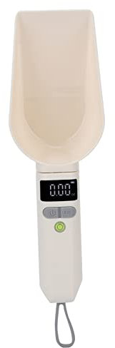 Ausla Cucchiaio di pesatura digitale, bilancia digitale per alimenti, cucchiaio di misurazione elettronico, portatile, in plastica, ricaricabile, bilancia per caffè, torrefazione, cottura