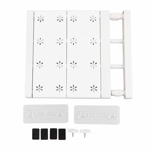 HERCHR Estante De Armario Extensible, Estante Extensible Ajustable para Armario Estantes Ajustables para Armario Divisor De Armario Estante De Armario para Cocina, Baño, Dormitorio(30-40cm)
