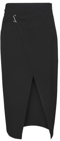 VERO MODA dam omlottkjol, svart, M