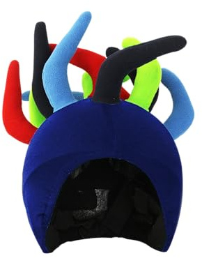 COOLCASC® Randy - Couvre Casque Ski Enfant Universel - Personnalisez Votre Casque avec Une Housse Ski protectrice, Originale et Amusante - Accessoires Ski - Taille Unique
