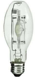 Plusrite #1031 MP50/ED17/U 50 watt ED17 Protected Pulse Start Metal Halide Lamp, Medium (E26) Base, 3400 lumens, 10,000hr Life