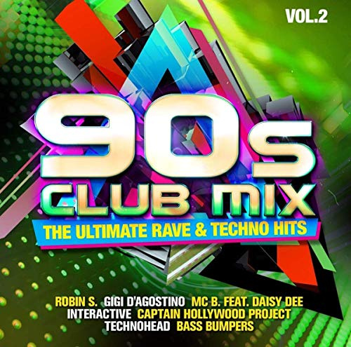 90s Club Mix Vol. 2 - The Ultimative Rave & Techno (2cd)