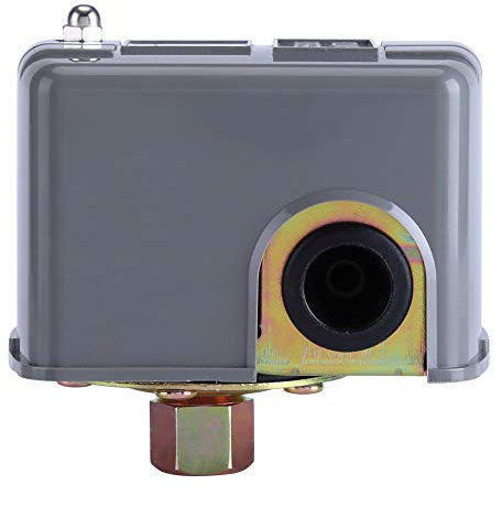 Interrupteur De Contrôle De Pression De Pompe À Eau Électrique 40-60 PSI, interrupteur à double ressort réglable, Idéal For Pompe À Eau De Jardin À Injection Auto-amorçante