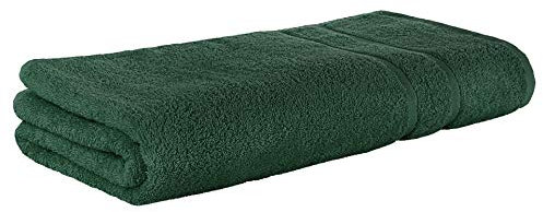 Premium Frottee Saunatuch 80x200 cm in dunkelgrün von StickandShine in 500g/m² aus 100% Baumwolle