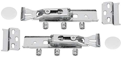 Dioche Verdeckte Schrankaufhänger, 1 Paar Schrankaufhängung, Tragkraft 150 kg, Verstellbare Schrankaufhängung, Möbelbeschläge für Schränke und Schreibtische