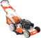 RURIS POWER FOR NATURE Tondeuse à Gazon Thermique RX555s Moteur Honda 5,2 CV, 202cc, 530mm, Sac 65l, propulsee Automatique, 5 in 1: Ramassage, Éjection Arrière et Latérale, Mulching, Nettoyage